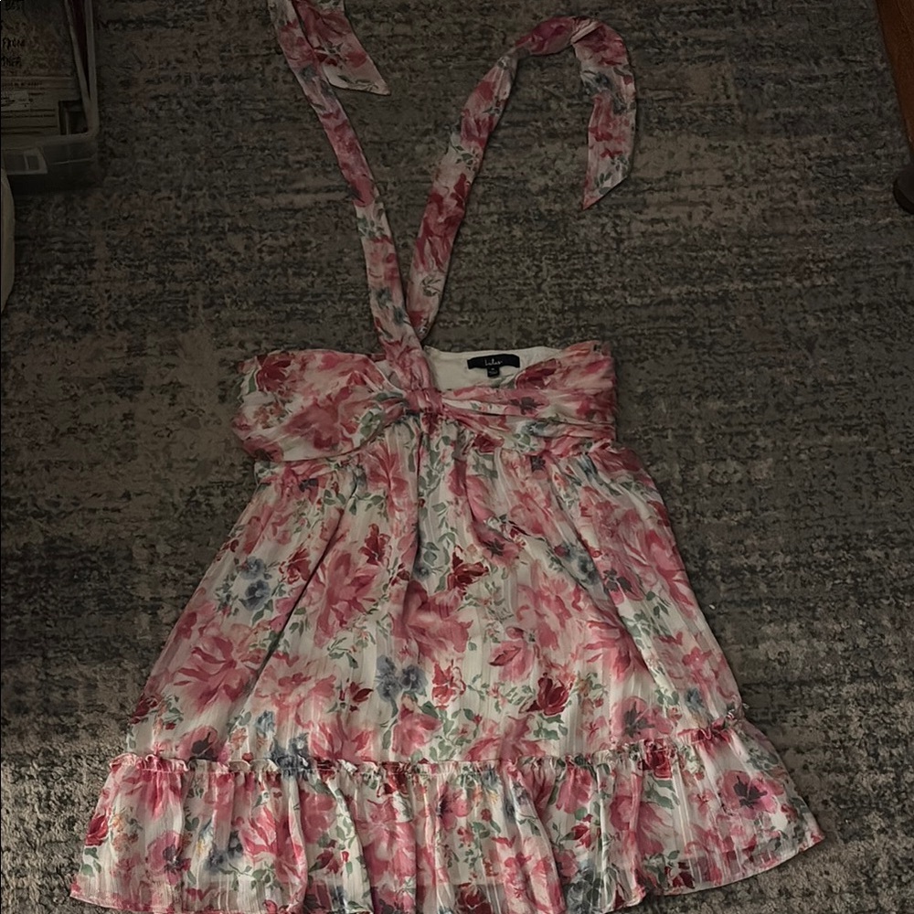 Floral Print Lulus Dress